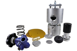 Abrasives dosing valves